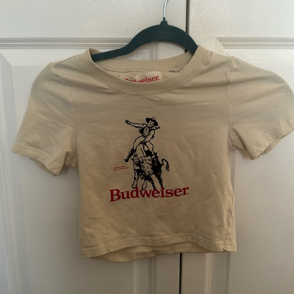 PacSun Budweiser Baby tee size small
